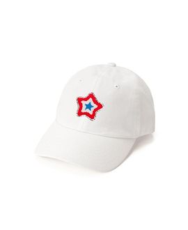 Sweet Wink Sweet Wink Girls' Patriotic Star Patch Baseball Hat