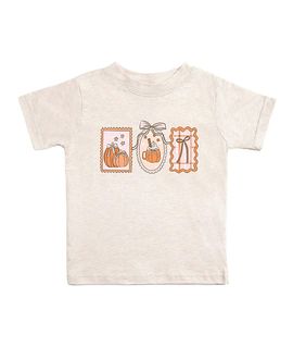 Sweet Wink Sweet Wink Girls' Pumpkin Cameo Short Sleeve T-Shirt
