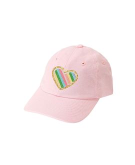 Sweet Wink Sweet Wink Girls' Rainbow Heart Patch Baseball Hat
