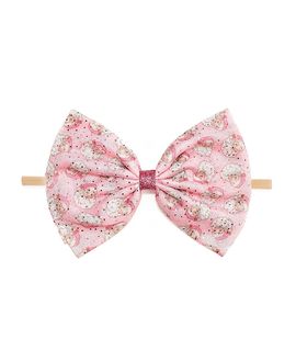 Sweet Wink Sweet Wink Girls' Retro Santa Christmas Tulle Bow Baby Headband