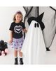 Sweet Wink Sweet Wink Girls' Rhinestone Bat Patch Halloween Short Sleeve T-Shirt - 4