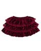 Sweet Wink Sweet Wink Girls' Ruby Red Velvet Tiered Christmas Skirt - 1