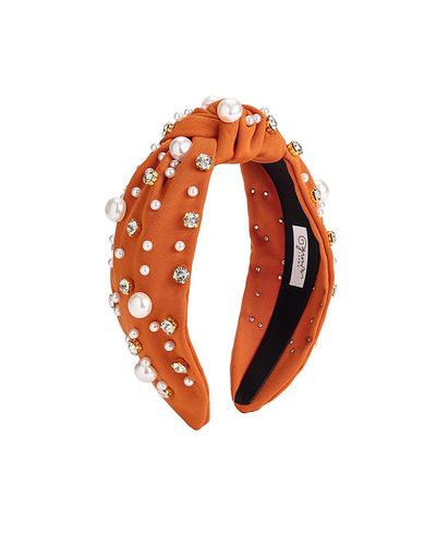 Sweet Wink Sweet Wink Girls' Spice Pearl Gemstone Headband