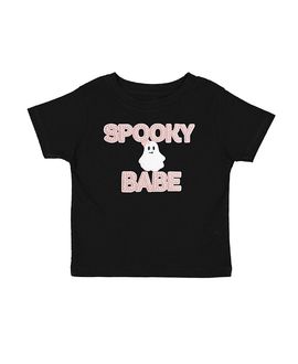 Sweet Wink Sweet Wink Girls' Spooky Babe Patch Halloween Short Sleeve T-Shirt