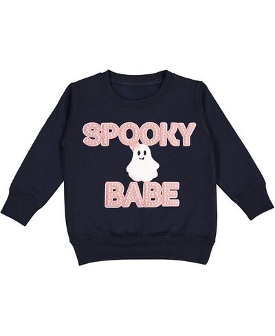 Sweet Wink Sweet Wink Girls' Spooky Babe Patch Halloween Sweatshirt