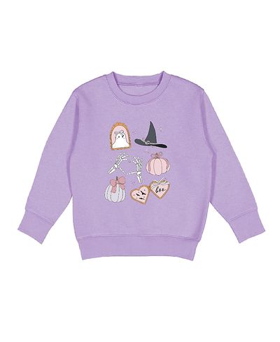 Sweet Wink Sweet Wink Girls' Spooky Girlie Halloween Sweatshirt