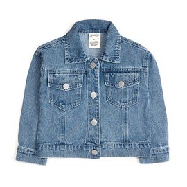 Sweet Wink Sweet Wink Girls' Stars and Stripes Patch Denim Jacket