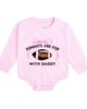 Sweet Wink Sweet Wink Girls' Sundays Are For Football Long Sleeve Romper - 1
