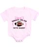 Sweet Wink Sweet Wink Girls' Sundays Are For Football Short Sleeve Romper - 1