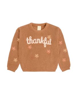 Sweet Wink Sweet Wink Girls' Thankful Thanksgiving Sweater