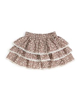 Sweet Wink Sweet Wink Girls' Vintage-Like Floral Skort