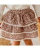 Sweet Wink Sweet Wink Girls' Vintage-Like Floral Skort - 3