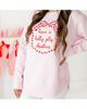 Sweet Wink Sweet Wink Holly Jolly Christmas Sequin Bow Patch Women's Sweatshirt - 3