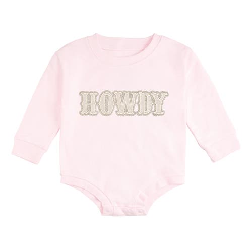 Sweet Wink Sweet Wink Howdy Patch Western Long Sleeve Romper