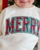 Sweet Wink Sweet Wink Merry Tartan Patch Christmas Sweatshirt (Toddler, Little Kid & Big Kid) - 3