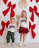 Sweet Wink Sweet Wink Merry Tartan Patch Christmas Sweatshirt (Toddler, Little Kid & Big Kid) - 5
