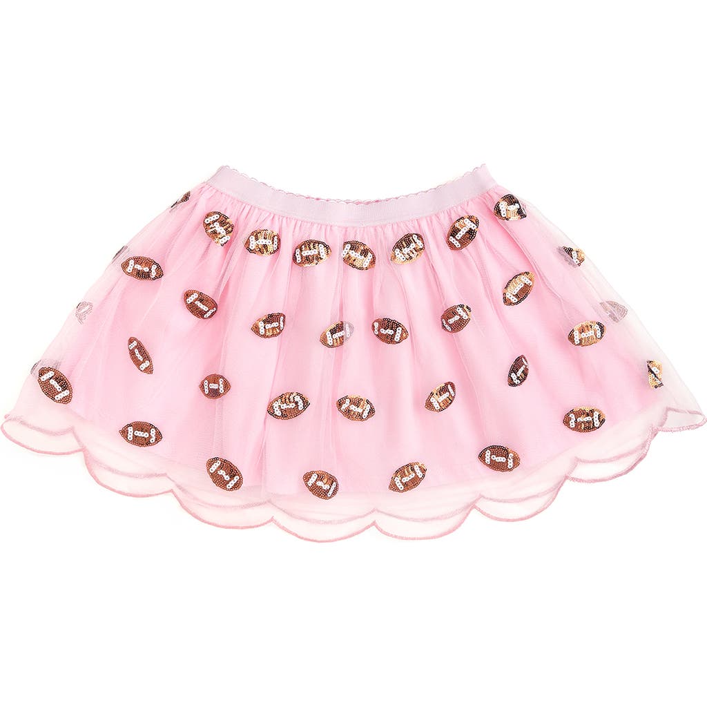 Sweet Wink Sweet Wink Mini Sequin Footballs Tutu Skirt