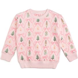 Sweet Wink Sweet Wink Nutcracker Trellis Christmas Sweatshirt