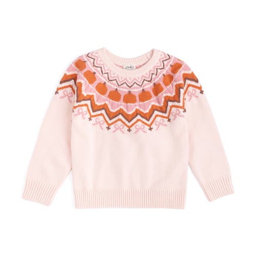Sweet Wink Sweet Wink Pumpkin Fair Isle Sweater
