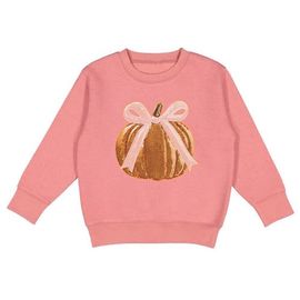 Sweet Wink Sweet Wink Pumpkin Sequin Patch Sweatshirt