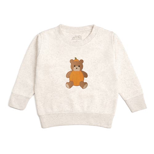 Sweet Wink Sweet Wink Pumpkin Teddy Bear Patch Sweatshirt
