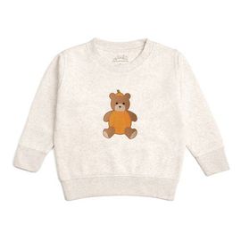 Sweet Wink Sweet Wink Pumpkin Teddy Bear Patch Sweatshirt
