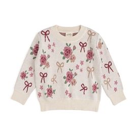 Sweet Wink Sweet Wink Rose Bow Sweater