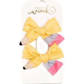 Sweet Wink Sweet Wink School Days Pencil Bow Clip Set