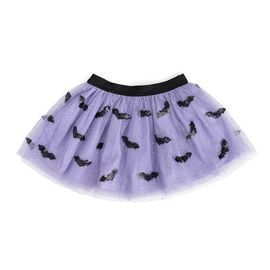 Sweet Wink Sweet Wink Sequin Bat Halloween Tutu Skirt