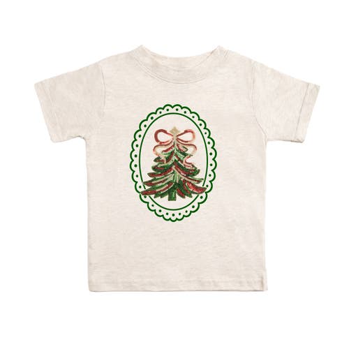 Sweet Wink Sweet Wink Sequin Christmas Tree Patch Short Sleeve T-Shirt (Toddler, Little Kid & Big Kid)