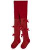 Sweet Wink Sweet Wink Shimmer Red Velvet Mini Bow Tights  - 1