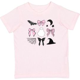 Sweet Wink Sweet Wink Spooky Bow Halloween Short Sleeve T-Shirt