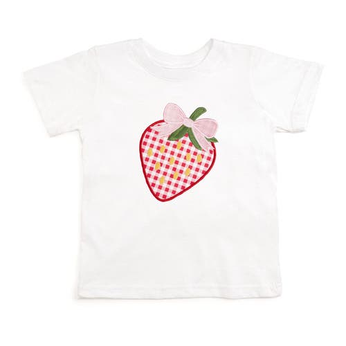 Sweet Wink Sweet Wink Strawberry Patchwork Short Sleeve T-Shirt