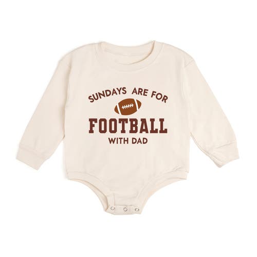 Sweet Wink Sweet Wink Sundays Are For Football With Dad Long Sleeve Romper