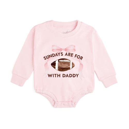 Sweet Wink Sweet Wink Sundays Are For Football With Daddy Long Sleeve Romper