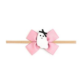 Sweet Wink Sweet Wink Sweet Ghost Halloween Grosgrain Bow Baby Headband