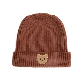 Sweet Wink Sweet Wink Teddy Bear Patch Beanie
