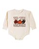 Sweet Wink Sweet Wink Tis The Season Pumpkin Patch Long Sleeve Romper - 1