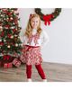 Sweet Wink Sweet Wink Unisex Christmas Plaid Bow Patch Sweatshirt - 4