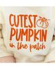 Sweet Wink Sweet Wink Unisex Cutest Pumpkin In The Patch Long Sleeve Romper - 3