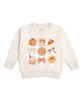Sweet Wink Sweet Wink Unisex Thankful Cutie Thanksgiving Sweatshirt
