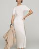 S/W/F Asymmetric Maxi Slip Dress - 3