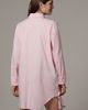 S/W/F Long-Sleeve Ruffled Mini Shirtdress - 3