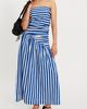 S/W/F S/W/F Ruched Bodice Midi Dress - 3