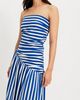 S/W/F S/W/F Ruched Bodice Midi Dress - 4