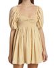 SWF Women's Puff-Sleeve Babydoll Dress - 3