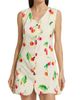 SWF Women's This Time Cherry Print Vest Minidress - 3