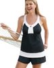 Swim 365 Swim 365 Colorblock Tankini Top & Short Set - 1