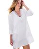 Swim 365 Swim 365 Embroidered Cotton Gauze Cover Up - 1