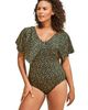 Swim 365 Swim 365 Flutter Sleeve One Piece - 1